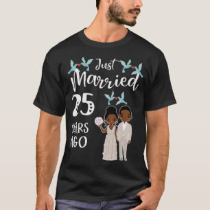 25. Hochzeitstag - Erst vor 25 Jahren geheiratet T-Shirt
