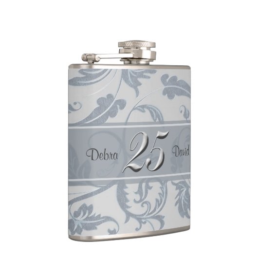 25. Hochzeitstag Flachmann (Rechts)