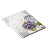 25. Hochzeitstag Notizblock (angewinkelt)