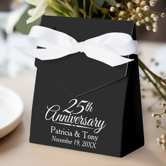 25. Hochzeitstag Personalisiert Geschenkschachtel