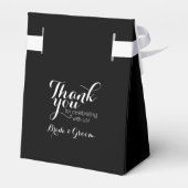 25. Hochzeitstag Personalisiert Geschenkschachtel (Rückseite)