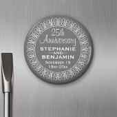 25. Hochzeitstag Personalisiert Magnet