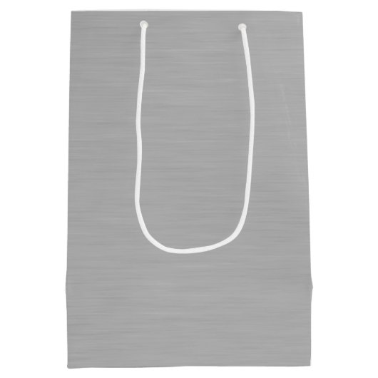 25. Hochzeitstag Personalisiert Mittlere Geschenktüte (Rückseite)