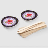 25. Hochzeitstag Set der Fans Fächer (Non-assembled)