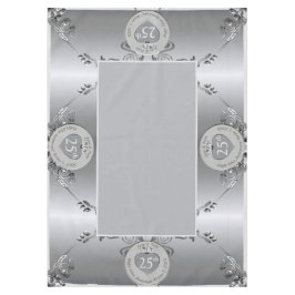 25. Hochzeitstag Tischdecke