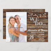 25. Hochzeitstag, wir machen noch immer Jahrestag Einladung (Vorne/Hinten)