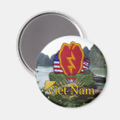 25. ID Infanterieabteilung vietnam war vets Magnet (Vorderseite/Rückseite)