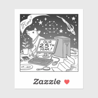 25. IFComp Sticker