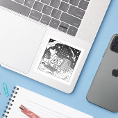 25. IFComp Sticker (Laptop mit iPhone)