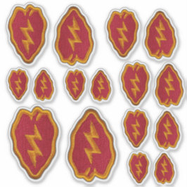 25. INF Infanterie Division Big Red 1 Contour Aufkleber