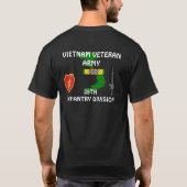 25. Infanterie-Abteilungs-Vietnam-T - Shirt (Rückseite)