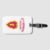 25. Infanterie-Division-Abzeichen Gepäckanhänger (Vorderseite (Horizontal))