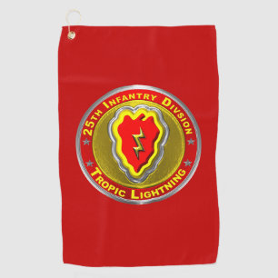 25. Infanterie-Division Golfhandtuch