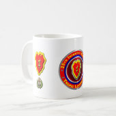 25. Infanterie-Division Keepake Kaffeetasse (Vorderseite Links)