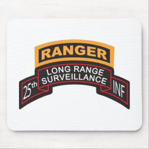 25. Infanterie Division LRS Scroll, Ranger Tab Mousepad