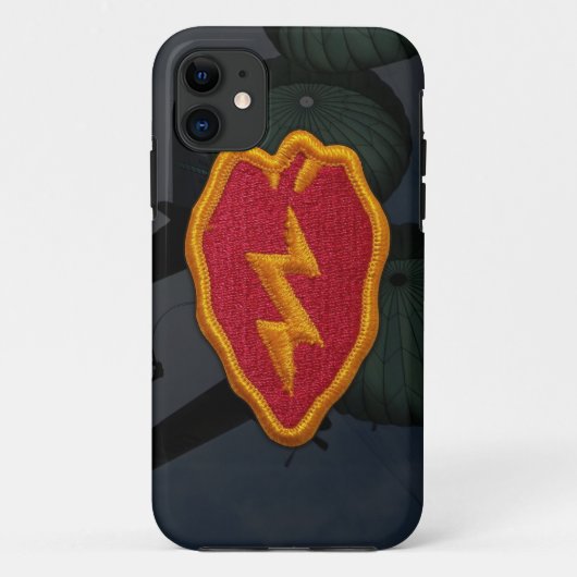 25. Infanterie Division Nam Patch Case-Mate iPhone Hülle (Rückseite)