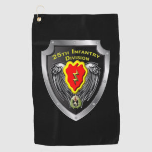 25. Infanterie-Division „Tropic Lightning“-Abzeich Golfhandtuch