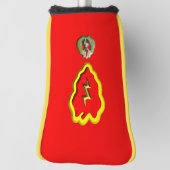 25. Infanterie-Division "Tropischer Blitz" Golf Headcover (Rotieren 90)