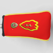 25. Infanterie-Division "Tropischer Blitz" Golf Headcover (Vorderseite)