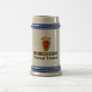 25. Infanterie Division Vietnam Veteran Bierglas