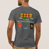 25. Infanterie-V-22 T-Shirt (Rückseite)