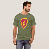 25. Infanterieabteilung Abzeichen T-Shirt (Vorne ganz)