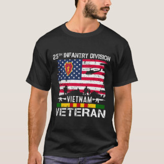 25. Infanterieabteilung der US-Armee Vietnam Veter T-Shirt