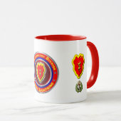 25. Infanterieabteilung Keepake Tasse (VorderseiteRechts)
