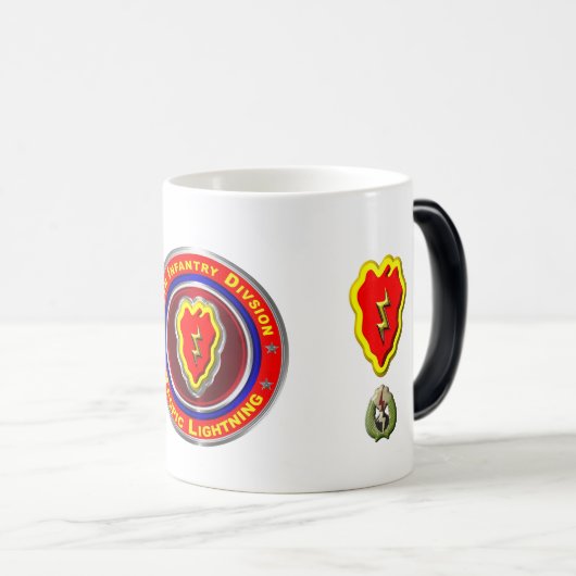 25. Infanterieabteilung Keepake Verwandlungstasse (VorderseiteRechts)