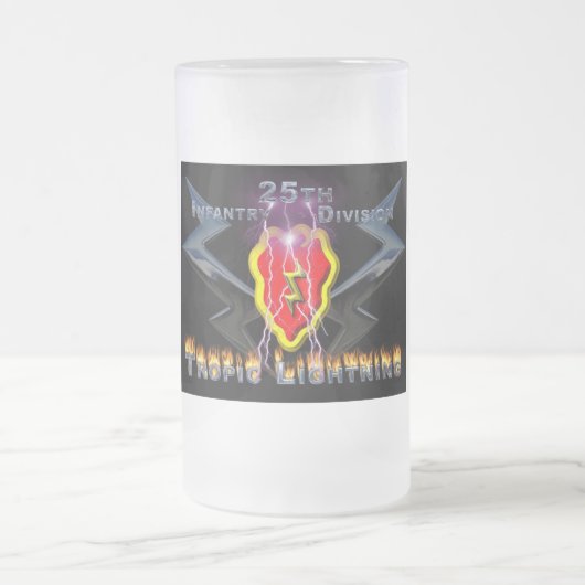 25. Infanterieabteilung - Mattierte Tasse (Mittel)