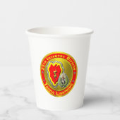 25. Infanterieabteilung Pappbecher (Vorderseite)