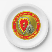 25. Infanterieabteilung Pappteller (Vorderseite)