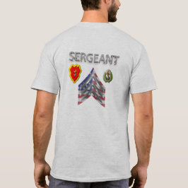 25. Infanterieabteilung Sergeant T-Shirt