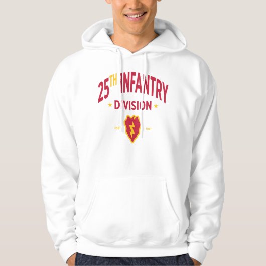 25. Infanterieabteilung - Tropenblitz Hoodie (Vorderseite)