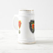 25. Infanterieabteilung "Tropischer Blitz" Bierglas (Vorderseite Links)