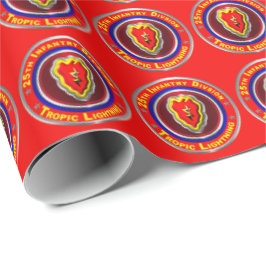 25. Infanterieabteilung "Tropischer Blitz" Geschenkpapier