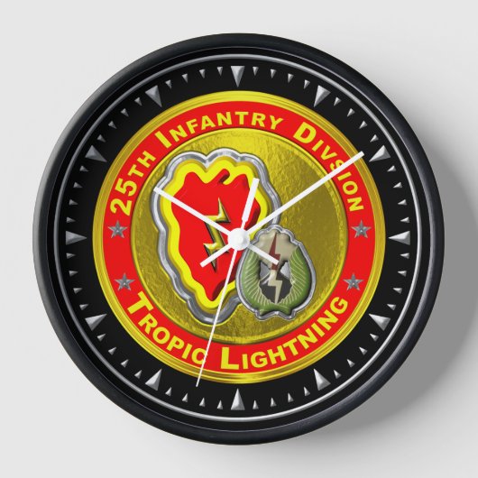 25. Infanterieabteilung Uhr (Vorderseite)