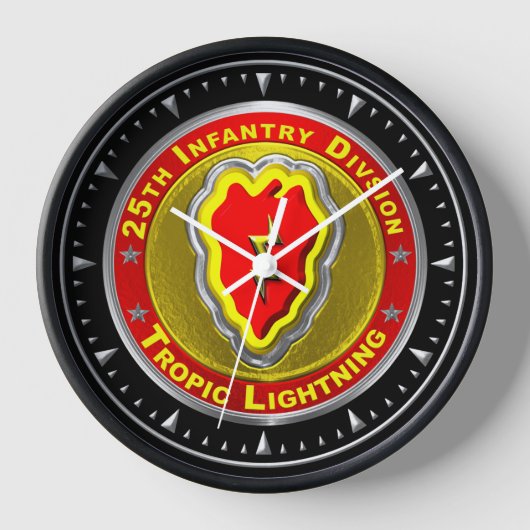 25. Infanterieabteilung Uhr (Vorderseite)