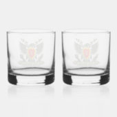 25. Infanterieabteilung Veteran Whiskyglas (Rückseite)