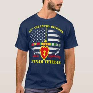 25. Infanterieabteilung Vietnam Veteran T-Shirt Vi