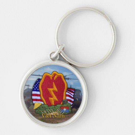 25. Infanterieabteilung vietnam veterans Keych Schlüsselanhänger (Vorne)