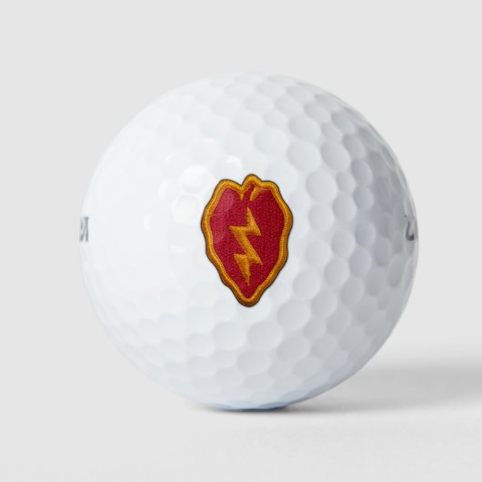 25. Infanterieabteilung vietnam veterans veterans Golfball (Vorderseite)