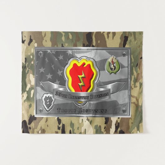 25. Infanterieabteilung Wandteppich (Vorderseite (Horizontal))