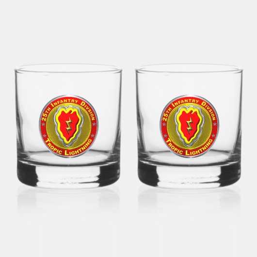 25. Infanterieabteilung Whiskyglas (Vorderseite)