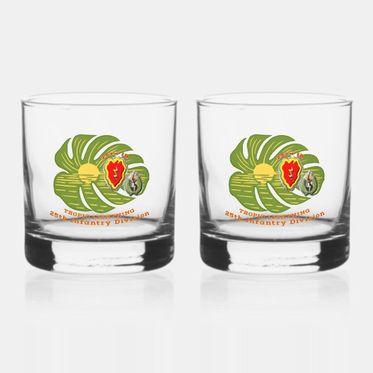 25. Infanterieabteilung Whiskyglas (Vorderseite)