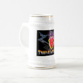 25. Infanteriedivision-Geschenk Stein Bierglas (Vorderseite Links)