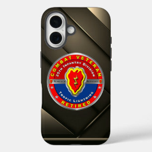 25. Infanteriedivision pensionierter Veteran iPhone 16 Hülle