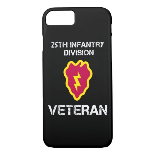 25. Infanteriedivision-Veteran Case-Mate iPhone Hülle (Rückseite)
