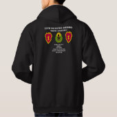 25. InfanteriedivisionHoodie Hoodie (Rückseite)