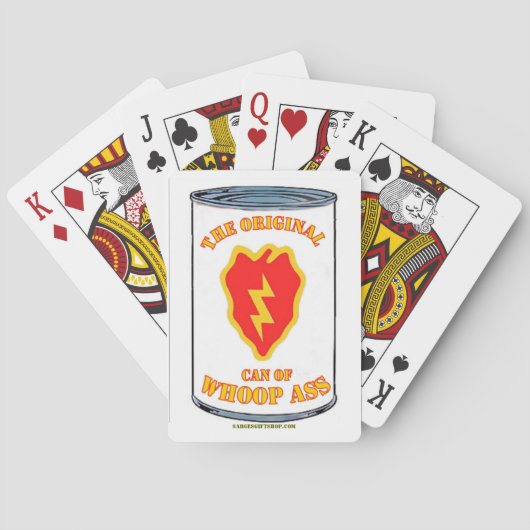 25. INFANTRIEB KANN VON WOOP A** SPIELKARTEN (Rückseite)